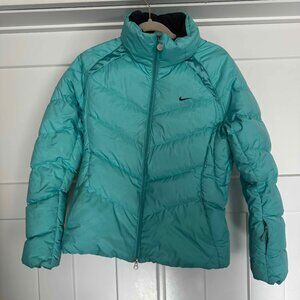 Nike Girls Puffer Jacket – Teal